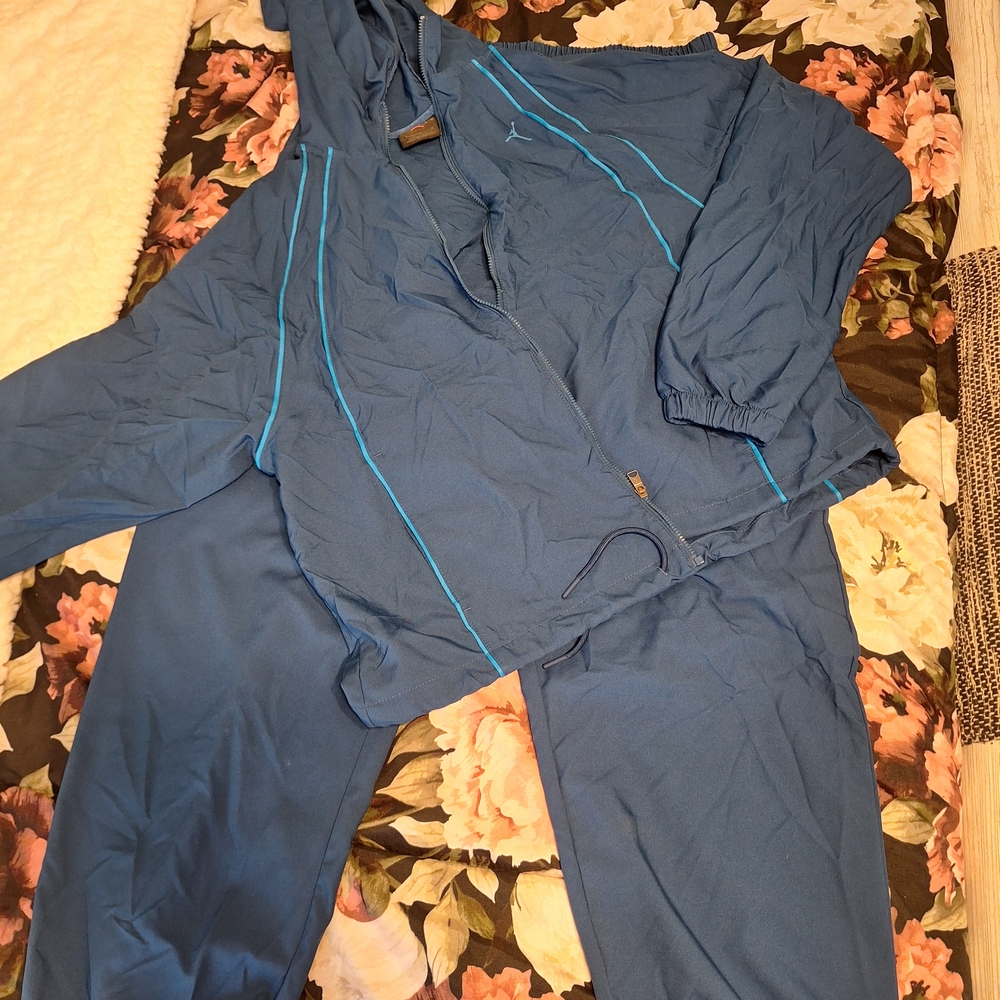 Jordan Blue Track Suit